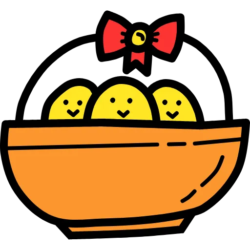 Стикер 30 Easter Doodle
