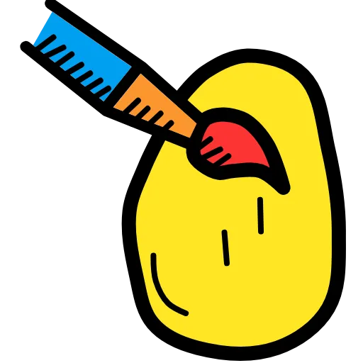 Стикер 5 Easter Doodle