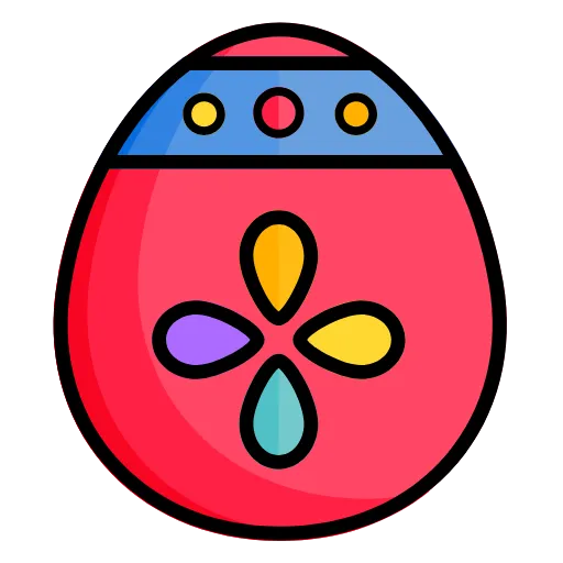 Стикер 5 Easter eggs