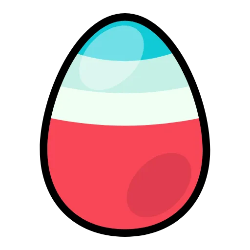 Стикер 60 Easter eggs