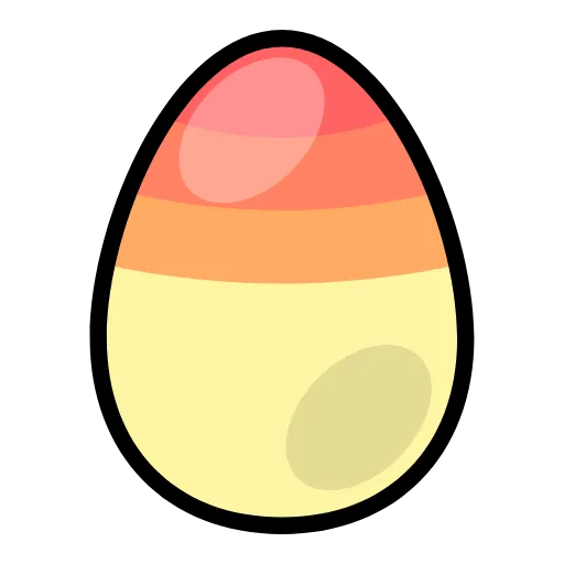 Стикер 59 Easter eggs