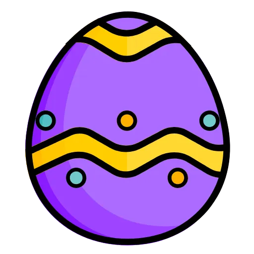 Стикер 9 Easter eggs