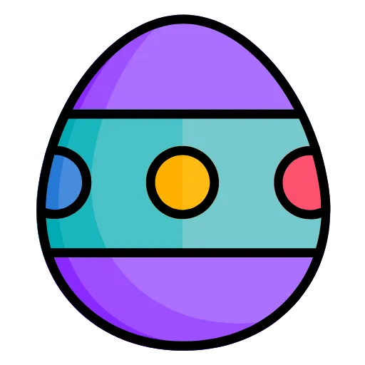Стикер 10 Easter eggs
