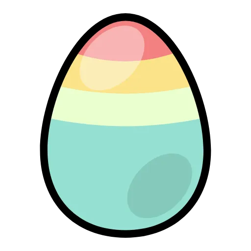 Стикер 56 Easter eggs