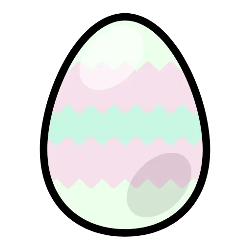 Стикер 34 Easter eggs