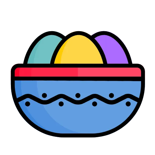 Стикер 41 Easter eggs