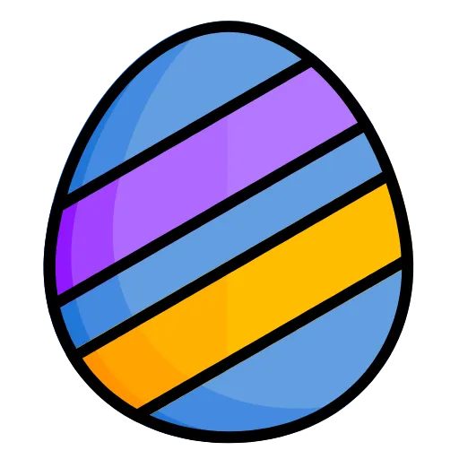 Стикер 6 Easter eggs