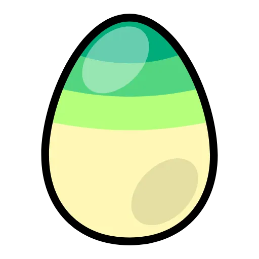 Стикер 55 Easter eggs