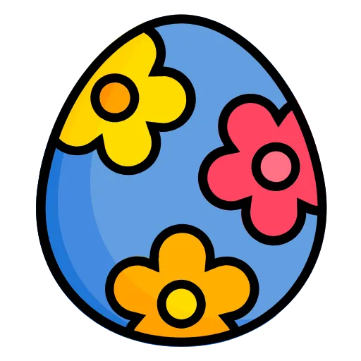 Стикер 8 Easter eggs