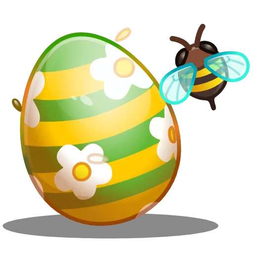 Стикер 7 Easter Egg