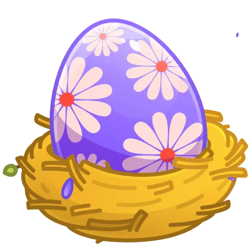 Стикер 52 Easter Egg