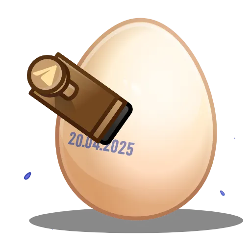 Стикер 42 Easter Egg
