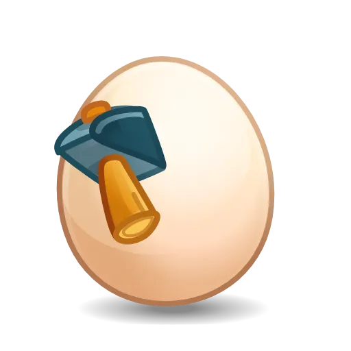 Стикер 24 Easter egg