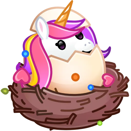 Стикер 61 Easter egg