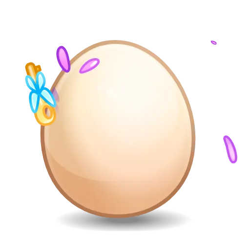 Стикер 17 Easter egg