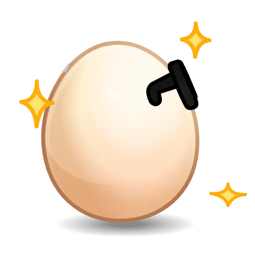 🥚 Стикер «Easter egg» для Telegram