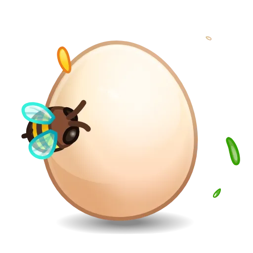 Стикер 7 Easter egg
