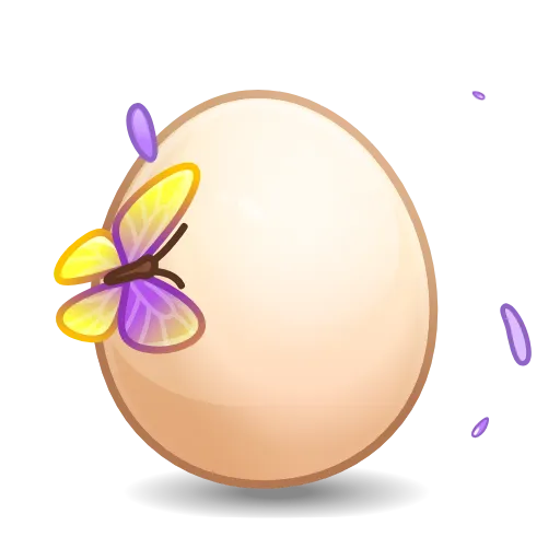 Стикер 53 Easter egg