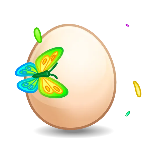 Стикер 14 Easter egg