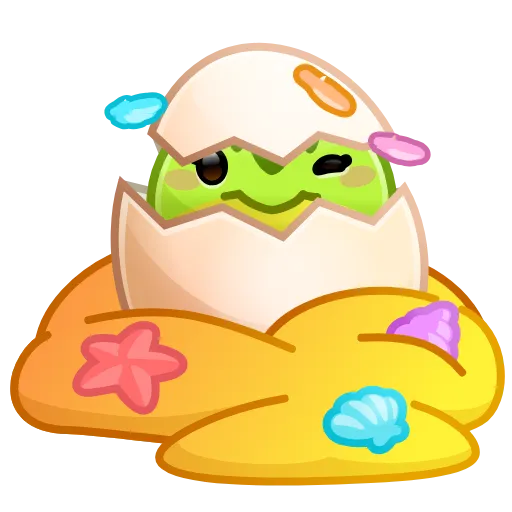 Стикер 55 Easter egg