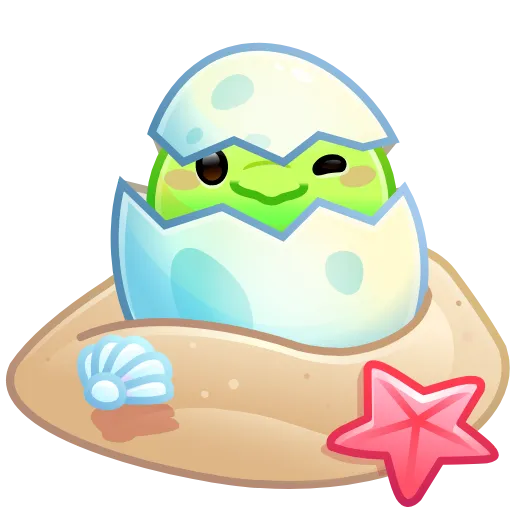 Стикер 28 Easter egg