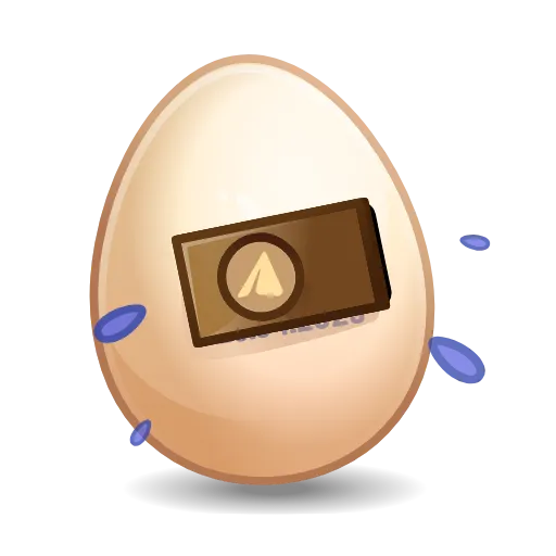 Стикер 42 Easter egg