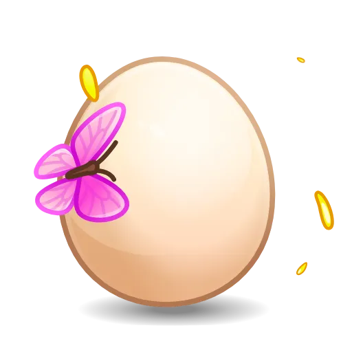 Стикер 54 Easter egg
