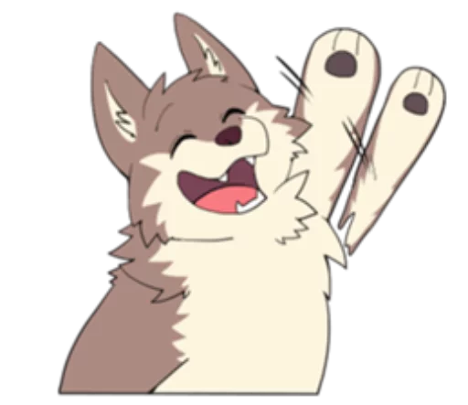 Стикер 11 Eastern Timber-Wolf