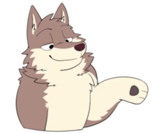 Стикер 16 Eastern Timber-Wolf