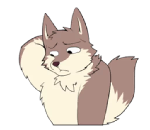 Стикер 4 Eastern Timber-Wolf