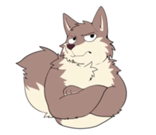 Стикер 5 Eastern Timber-Wolf
