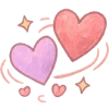 Стикер 12 💕 Набор эмоджи с рандомными блестяшками