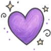 Стикер 17 💕 Набор эмоджи с рандомными блестяшками
