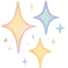 Стикер 59 💕 Набор эмоджи с рандомными блестяшками