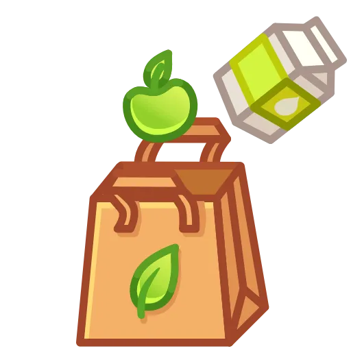 Стикер 21 Eco Emoji
