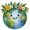 🤩 Эмодзи «экология» для Telegram