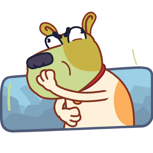 Стикер 15 Eddo Dog