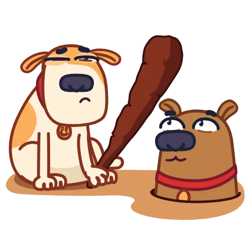 Стикер 18 Eddo Dog