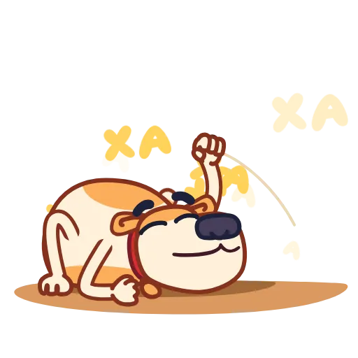 Стикер 9 Eddo Dog