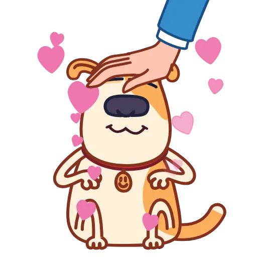 Стикер 4 Eddo Dog