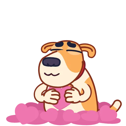 Стикер 16 Eddo Dog