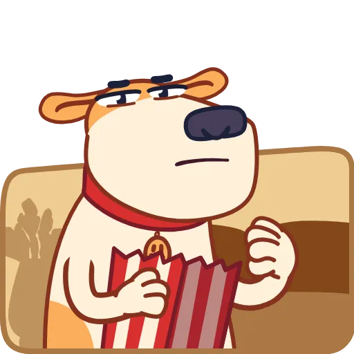 Стикер 6 Eddo Dog