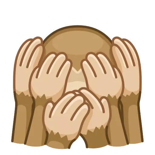 Стикер 50 😐 Edited Emojis - нестандартные эмодзи