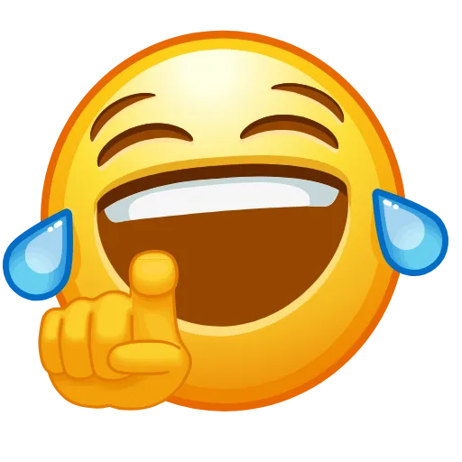Стикер 3 😐 Edited Emojis - нестандартные эмодзи
