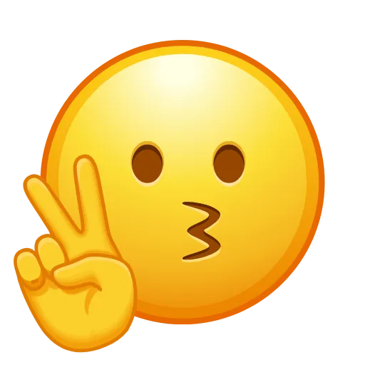 Стикер 22 😐 Edited Emojis - нестандартные эмодзи