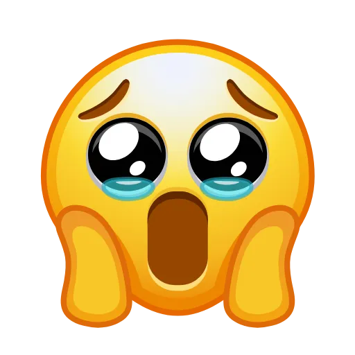 Стикер 47 😐 Edited Emojis - нестандартные эмодзи
