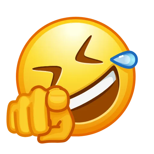 Стикер 4 😐 Edited Emojis - нестандартные эмодзи