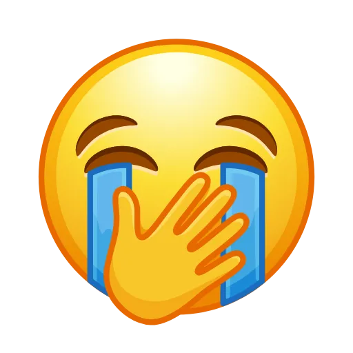 Стикер 44 😐 Edited Emojis - нестандартные эмодзи