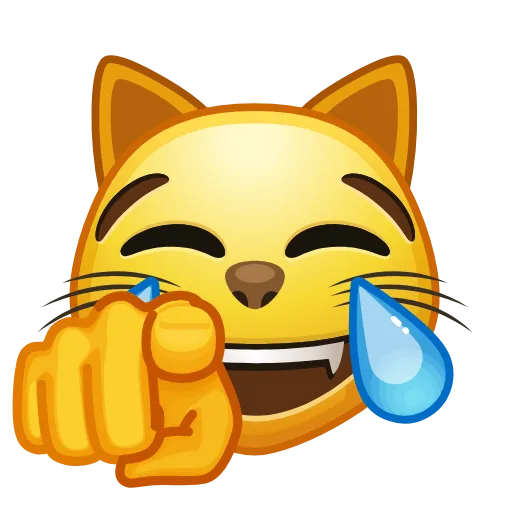 Стикер 10 😐 Edited Emojis - нестандартные эмодзи