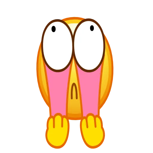 Стикер 52 😐 Edited Emojis - нестандартные эмодзи